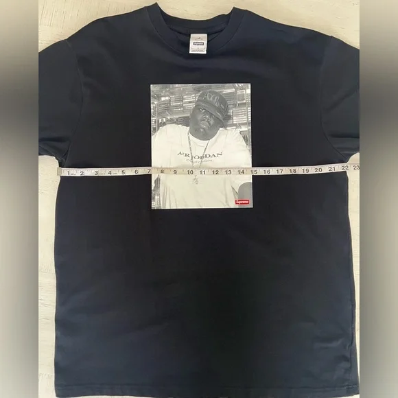 Supreme x Jordan Biggie Graphic T-Shirt - Picture 5 of 7
